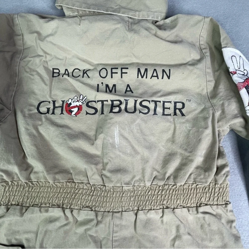 Rare Vintage 1988 GHOSTBUSTERS 2 Children's Zip Up Jumpsuit Costume Size 4